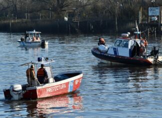 HALLARON LOS CUERPOS DE LAS DOS VÍCTIMAS DEL ACCIDENTE DE LANCHAS EN EL RÍO LUJÁN