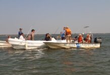 CORRIENTES – FUERTE SANCIÓN A PESCADORES QUE TENIAN SUS LANCHASEN EL CANAL DE NAVEGACIÓN