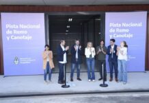 PRESENTARON OBRAS EN LA PISTA NACIONAL DE REMO EN TIGRE