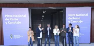 PRESENTARON OBRAS EN LA PISTA NACIONAL DE REMO EN TIGRE