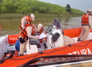 TASA FIJA ANUAL – INTENSA “PESQUISA” REALIZÓ LA PREFECTURA NAVAL ARGENTINA ESTE FIN DE SEMANA