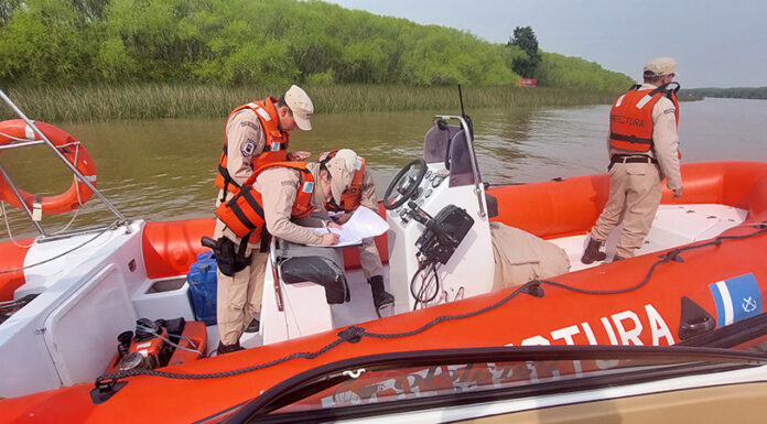 TASA FIJA ANUAL – INTENSA “PESQUISA” REALIZÓ LA PREFECTURA NAVAL ARGENTINA ESTE FIN DE SEMANA