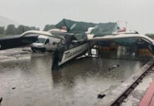 UNA VIOLENTA TORMENTA CAUSA GRAVES DAÑOS AL MULTI 70 MASERATTI