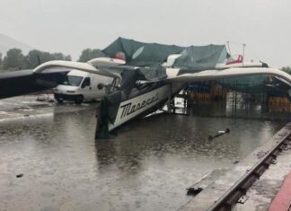 UNA VIOLENTA TORMENTA CAUSA GRAVES DAÑOS AL MULTI 70 MASERATTI