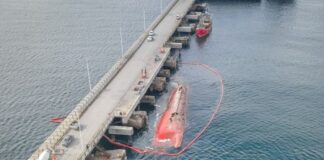 A 20 DIAS DEL SU NAUFRAGIO ¿CUAL ES LA SITUACIÓN DEL “PESCARGEN IV”, EL BARCO QUE SE HUNDIÓ EN EL MUELLE STORNI EN PUERTO MADRYN?