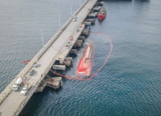 A 20 DIAS DEL SU NAUFRAGIO ¿CUAL ES LA SITUACIÓN DEL “PESCARGEN IV”, EL BARCO QUE SE HUNDIÓ EN EL MUELLE STORNI EN PUERTO MADRYN?