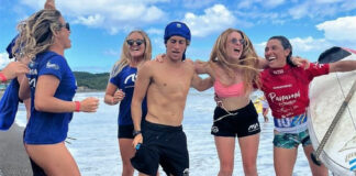 DE LA LAMA, COSOLETO Y ROGERS ESTÁN EN SEMIFINALES DE SUP SURF DEL PANAMERICANO