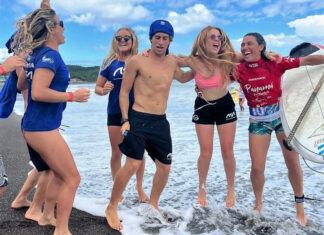 DE LA LAMA, COSOLETO Y ROGERS ESTÁN EN SEMIFINALES DE SUP SURF DEL PANAMERICANO