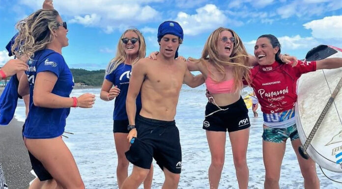 DE LA LAMA, COSOLETO Y ROGERS ESTÁN EN SEMIFINALES DE SUP SURF DEL PANAMERICANO
