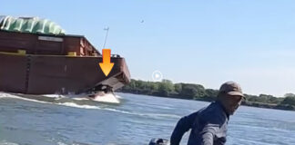 CORRIENTES: ENCONTRARON EL CUERPO DEL PESCADOR DESAPARECIDO TRAS EL CHOQUE DE SU LANCHA CONTRA UNA BARCAZA EN EL RIO PARANA