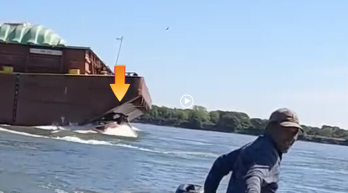 CORRIENTES: ENCONTRARON EL CUERPO DEL PESCADOR DESAPARECIDO TRAS EL CHOQUE DE SU LANCHA CONTRA UNA BARCAZA EN EL RIO PARANA