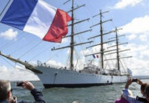 LA FRAGATA ARA “LIBERTAD” AMARRÓ EN TOULON