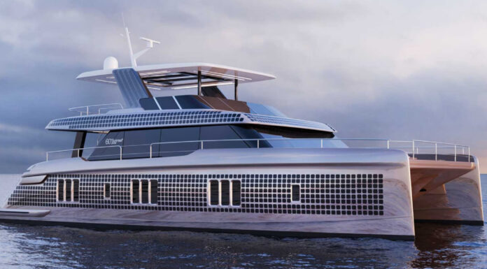 SUNREEF PRESENTA DOUBLE HAPPINESS, SU YATE 100% ELÉCTRICO DE 100 PIES