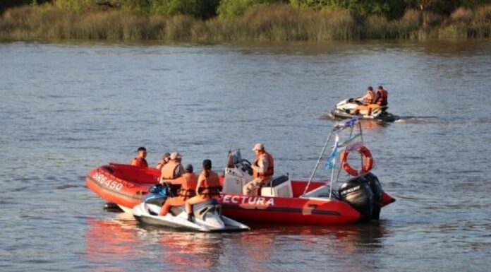 HALLARON AL JOVEN DESAPARECIDO TRAS EL CHOQUE DE LANCHAS EN EL RÍO LUJÁN