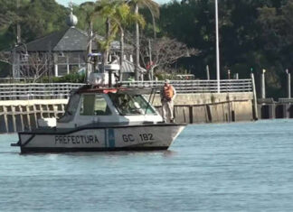 CHOQUE DE LANCHAS: CONTINÚA DESAPARECIDO UNO DE LOS CONDUCTORES QUE VOLVÍA DEL TRABAJO