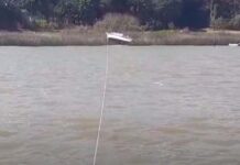 VIDEO – RESCATAN UN VELERO ARGENTINO VARADO EN EL PUERTO DE COLONIA