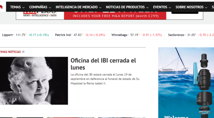 EL PRESTIGIOSO SITIO IBI NEWS ANUNCIA QUE SE ADHIERE A LOS FUNERALES DE ESTADO POR LA MUERTE DE ISABEL II