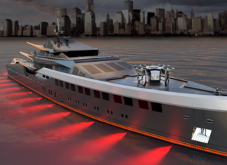 FORGE, UN YATE DE LUJO INSPIRADO EN UN VOLCÁN