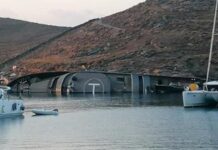 SE HUNDE UN YATE DE 49 METROS DE ESLORA EN GRECIA