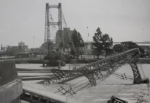 UN DÍA COMO HOY, PERO DE 1983, SE CAÍA EL PUENTE COLGANTE DE SANTA FE, UN EMBLEMA DE LA CIUDAD