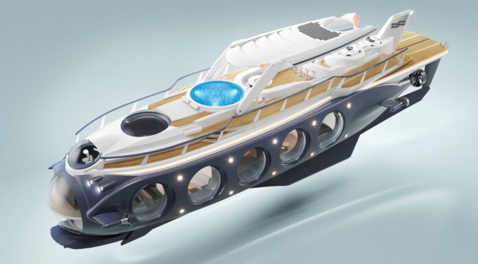 EL SORPRENDENTE YATE QUE SE CONVIERTE EN SUBMARINO