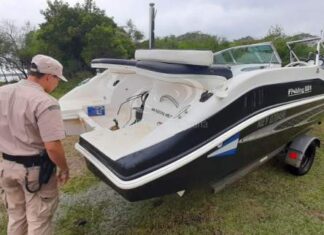 TRAS INTENSO RASTRILLAJE, RECUPERARON LA LANCHA ROBADA EN LA ISLA APIPÉ: APARECIÓ SIN MOTOR