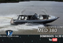 TV – HOY EN ESLORAS PRESENTAMOS LA MEDITERRANEAN 380 CENTER CONSOLE