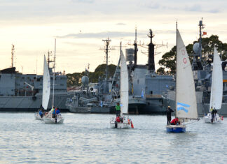 SE HUNDIÓ UN VELERO EN PUERTO BELGRANO: RESCATAN A SUS SIETE TRIPULANTES
