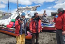 DESDE PREFECTURA INFORMARON QUE EL TRIMARÁN RUSO TIENE LA DOCUMENTACIÓN EN ORDEN Y QUE SU VIAJE ES MONITOREADO