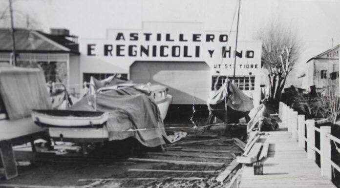 HOY CUMPLE 98 AÑOS EL ASTILLERO REGNICOLI, ÍCONO DE LA NÁUTICA ARGENTINA