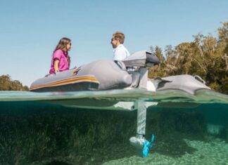 NAVY 6.0 EVO, PRUEBA DEL FUERABORDA ELÉCTRICO DE EPROPULSION