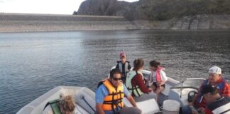 MENDOZA – INTENSIFICAN CONTROLES DE ACTIVIDAD NÁUTICA EN ESPEJOS DE AGUA DE SAN RAFAEL