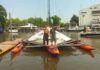 VUELTA AL MUNDO – EL TRIMARÁN RUSO PARTIÓ DE SAN FERNANDO Y SE DIRIGE HACIA EL TEMIBLE CABO DE HORNOS