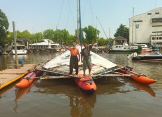 VUELTA AL MUNDO – EL TRIMARÁN RUSO PARTIÓ DE SAN FERNANDO Y SE DIRIGE HACIA EL TEMIBLE CABO DE HORNOS