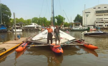 VUELTA AL MUNDO – EL TRIMARÁN RUSO PARTIÓ DE SAN FERNANDO Y SE DIRIGE HACIA EL TEMIBLE CABO DE HORNOS