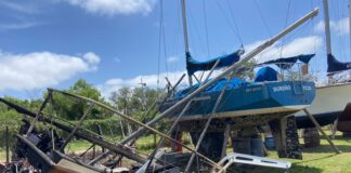 INCENDIO EN EL VARADERO DEL CENTRO NAVAL OLIVOS