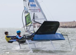 SE CORRE EN EL RÍO DE LA PLATA EL CAMPEONATO MUNDIAL DE LA CLASE MOTH