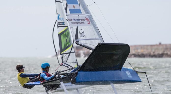 SE CORRE EN EL RÍO DE LA PLATA EL CAMPEONATO MUNDIAL DE LA CLASE MOTH