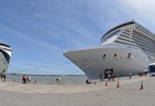 ARRIBÓ A MONTEVIDEO EL CRUCERO MÁS GRANDE EN LA HISTORIA DE URUGUAY