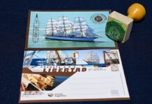 PRESENTARON LA EMISIÓN POSTAL DEL CORREO ARGENTINO HOMENAJEANDO A LA FRAGATA ARA “LIBERTAD”