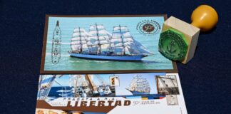 PRESENTARON LA EMISIÓN POSTAL DEL CORREO ARGENTINO HOMENAJEANDO A LA FRAGATA ARA “LIBERTAD”