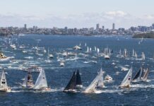 INSULTOS Y VELEROS A PUNTO DE CHOCAR EN LA REGATA MÁS ATRACTIVA DE AUSTRALIA