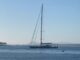 UN SUPER VELERO DE PERINI NAVI DE 60 METROS AMARRÓ EN PUNTA DEL ESTE