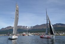 LA REGATA OCEÁNICA GLOBE 40 PASÓ POR USHUAIA Y VA RUMBO A RECIFE