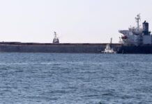 ENCALLA UN BUQUE EN EL CANAL DE SUEZ CARGADO CON GRANOS DE UCRANIA CON DESTINO A CHINA