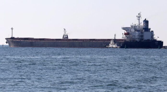 ENCALLA UN BUQUE EN EL CANAL DE SUEZ CARGADO CON GRANOS DE UCRANIA CON DESTINO A CHINA