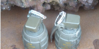 SORPRESA EN EL PARANÁ – UN PESCADOR ENCONTRÓ DOS GRANADAS DE GUERRA ALEMANAS