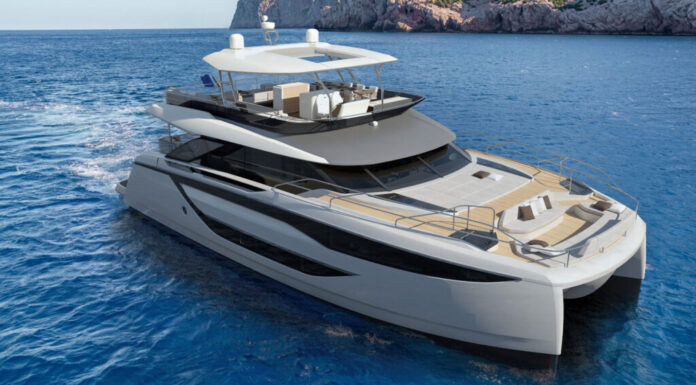 CATAMARANES – PRESTIGE M8: EL NUEVO BUQUE INSIGNIA DE LA M-LINE