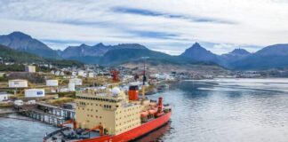 EL ROMPEHIELOS ARA “ALMIRANTE IRIZAR” FINALIZÓ LA PRIMERA ETAPA DE LA CAMPAÑA ANTÁRTICA DE VERANO