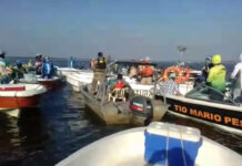 PESCADORES DEPORTIVOS CORRENTINOS Y PARAGUAYOS SE ENFRENTEARON EN EL PARANÁ POR UN CARDUMEN